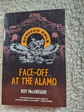 Roy MacGregor Face-Off At The Alamo Paperback Tundra Books 2013 Hockey Novel